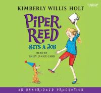Book Cover for Piper Reed Gets a Job by Kimberly Willis Holt