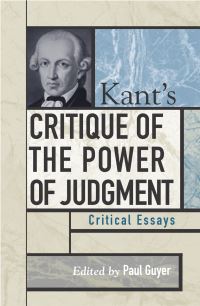 Book Cover for Kant's Critique of the Power of Judgment by Paul Guyer