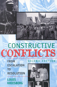 Book Cover for Constructive Conflicts by Louis Kriesberg