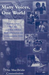 Book Cover for Many Voices, One World by International Commission for the Study of Communication Problems