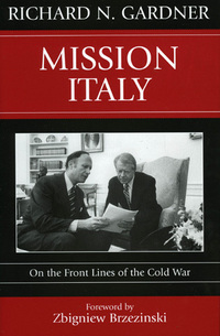 Book Cover for Mission Italy by Richard N Gardner