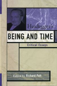 Book Cover for Heidegger's Being and Time by Richard F H Polt
