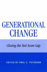 Book Cover for Generational Change by Paul E Peterson