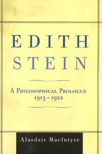 Book Cover for Edith Stein by Alasdair C MacIntyre