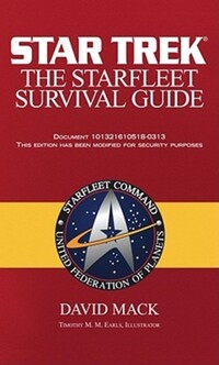 Book Cover for The Starfleet Survival Guide by David Mack, Timothy M M Earls