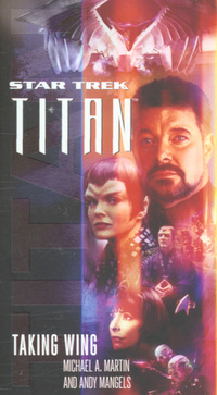 Book Cover for Taking Wing by Michael A. Martin, Andy Mangels, Gene Roddenberry