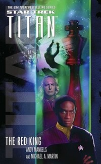 Book Cover for The Red King by Andy Mangels, Michael A. Martin, Gene Roddenberry