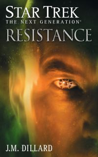 Book Cover for Resistance by J. M. Dillard, Gene Roddenberry