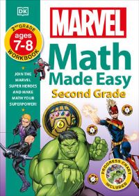 Book Cover for Marvel Math Made Easy, Second Grade by DK