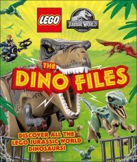 Book Cover for LEGO Jurassic World The Dino Files by Catherine Saunders