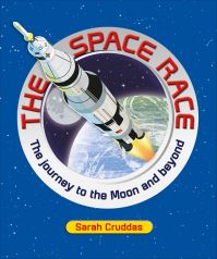 Book Cover for The Space Race by Sarah Cruddas