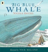 Book Cover for Big Blue Whale by Nicola Davies