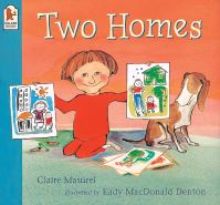 Book Cover for Two Homes by Claire Masurel, Kady MacDonald Denton