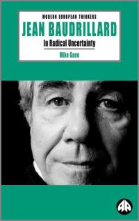 Book Cover for Jean Baudrillard by Mike Gane