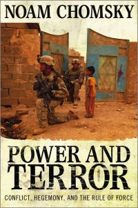 Book Cover for Power and Terror by Noam Chomsky