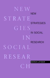 Book Cover for New Strategies in Social Research by Derek Layder