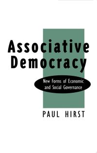 Book Cover for Associative Democracy by Paul Hirst