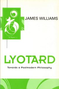 Book Cover for Lyotard by James Williams
