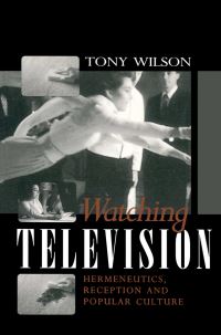 Book Cover for Watching Television by Tony Wilson