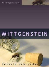 Book Cover for Wittgenstein by Severin Schroeder