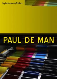 Book Cover for Paul De Man by Nigel Mapp