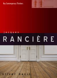 Book Cover for Jacques Rancière by Oliver Davis