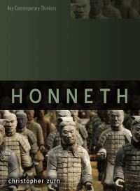 Book Cover for Axel Honneth by Christopher F Zurn