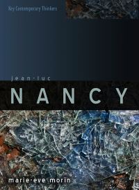 Book Cover for Jean-Luc Nancy by MarieEve Morin