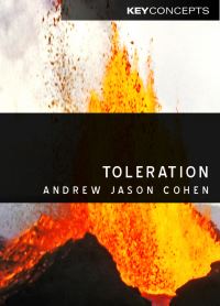 Book Cover for Toleration by Andrew Jason Cohen