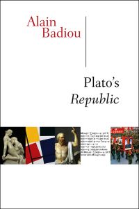 Book Cover for Plato's Republic by Alain Badiou