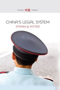 Book Cover for China's Legal System by Pitman B Potter