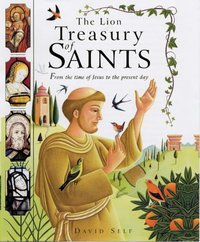 Book Cover for The Lion Treasury of Saints by David Self