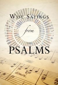 Book Cover for Wise Sayings from the Psalms by Kate Kirkpatrick
