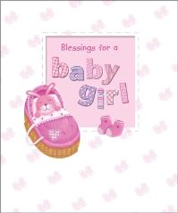 Book Cover for Blessings for a Baby Girl by Sophie Piper, Caroline Williams