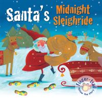 Book Cover for Santa's Midnight Sleighride by Elena Pasquali