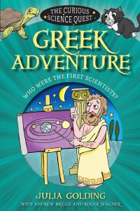 Book Cover for Greek Adventure by Julia Golding, Andrew Briggs, Roger Wagner