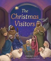 Book Cover for The Christmas Visitors by Deborah Lock