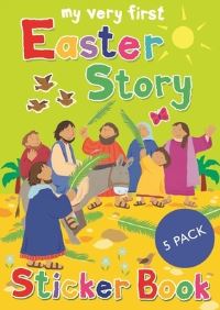 Book Cover for Easter Story Sticker Book by Alex Ayliffe, Lois Rock