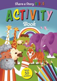 Book Cover for Share a Story Bible Activity Book by Deborah Lock