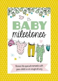 Book Cover for Baby Milestones Cards by Lenneke den Hertog