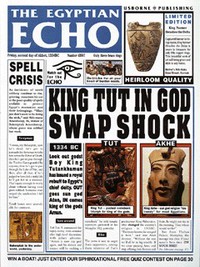 Book Cover for The Egyptian Echo by Paul Dowswell, Charles Freeman, Ian Jackson