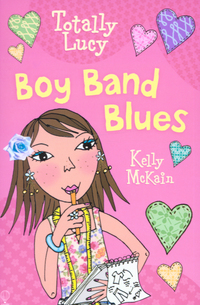Book Cover for Boy Band Blues by Kelly McKain
