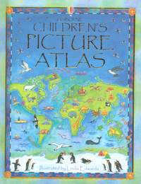 Book Cover for Usborne Children's Picture Atlas by Linda Strauss Edwards, Ruth Brocklehurst