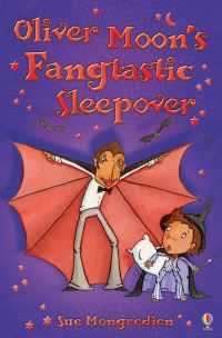 Book Cover for Oliver Moon's Fangtastic Sleepover by Sue Mongredien, Jan McCafferty