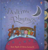 Book Cover for The Usborne Book of Bedtime Rhymes by Sam Taplin, Anna Luraschi