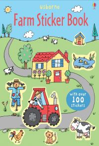 Book Cover for First Sticker Book Farm by Sam Taplin