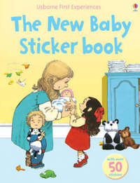 Book Cover for New Baby Sticker Book by Anne Civardi