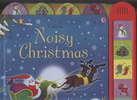 Book Cover for Usborne Noisy Christmas by Sam Taplin, Anna Luraschi