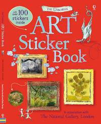 Book Cover for Art Sticker Book by Kate Davies, Sarah Courtauld