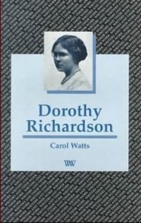 Book Cover for Dorothy Richardson by Carol Watts, British Council